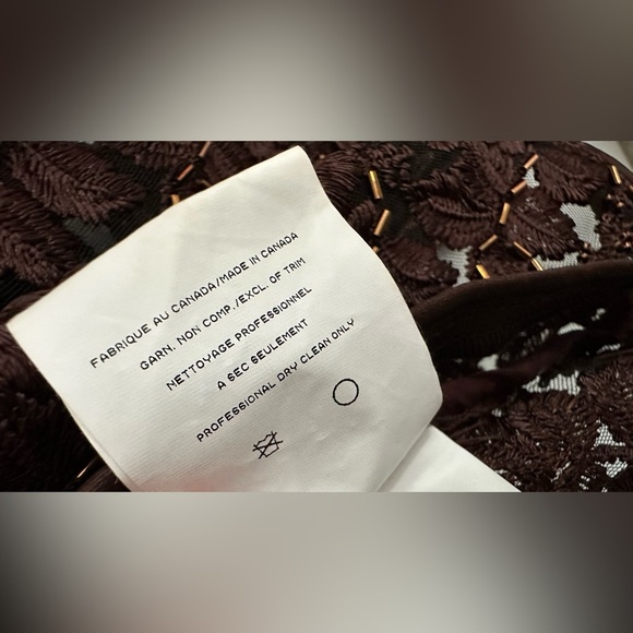 ✨NWT✨ JS Collections: Women’s Chocolate Floral Blazer- Size 6 - Picture 10 of 14